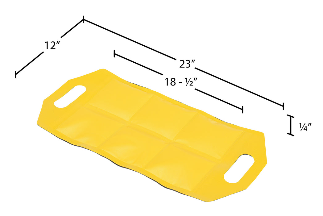 Vestil DRAFT-MT-18 vinyl dock draft mats dimensions diagram