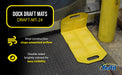 Vestil DRAFT-MT-24 vinyl dock draft mats feature overview 1