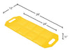 Vestil DRAFT-MT-24 vinyl dock draft mats dimensions diagram