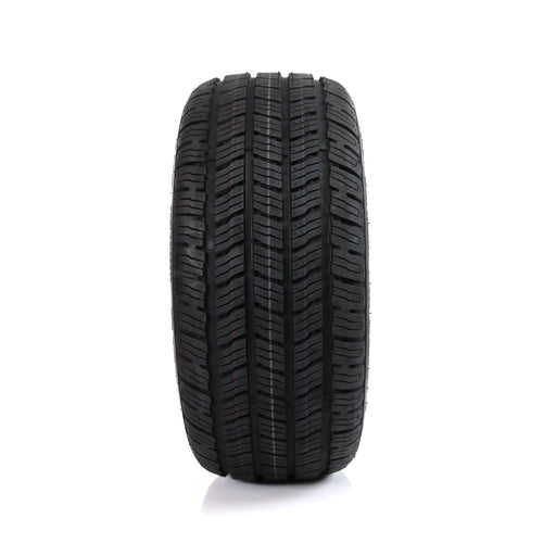 MODZ Drift 12x7 Glossy Black & Gladiator Golf A/P Tire Combo golf cart wheel and tire – view 2