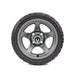 MODZ Drift 12x7 Gunmetal & X Comp X/T Tire Combo golf cart wheel and tire – view 3