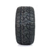 MODZ Drift 12x7 Gunmetal & X Comp X/T Tire Combo golf cart wheel and tire – view 2