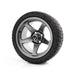 MODZ Drift 14x7 Gunmetal & X Comp A/T Tire Combo golf cart wheel and tire