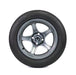MODZ Drift 14x7 Gunmetal & X Comp H/T Tire Combo golf cart wheel and tire – view 5