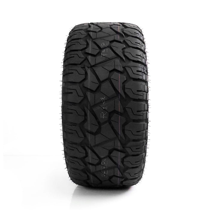 MODZ Drift 14x7 Gunmetal & X Comp X/T Tire Combo golf cart wheel and tire – view 5