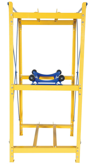 Vestil DRK-PRDC-42-R steel revolving drum cradle for drum storage racks blue - view 5