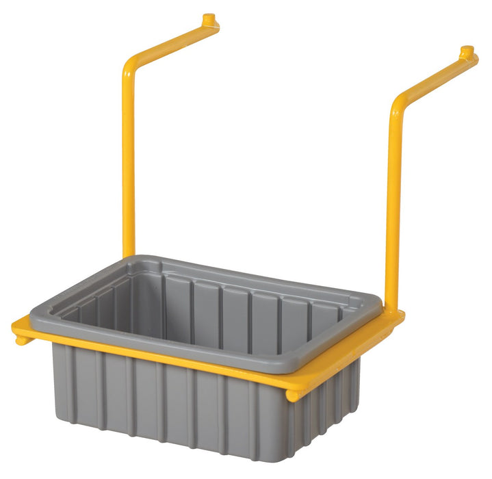 Vestil DRK-PRDC-DPN plastic drip pan with steel holder for drum storage - view 2