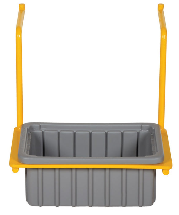 Vestil DRK-PRDC-DPN plastic drip pan with steel holder for drum storage - view 3