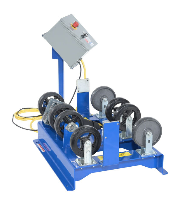 Vestil DRM-H-3055 steel horizontal drum roller mixer - view 8