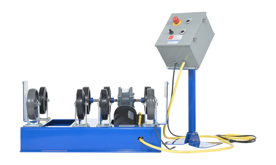 Vestil DRM-H-3055 steel horizontal drum roller mixer - view 9