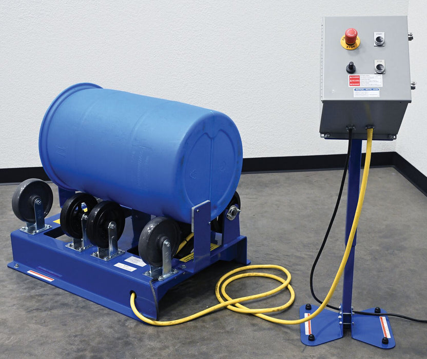 Vestil DRM-H-3055 steel horizontal drum roller mixer - view 2