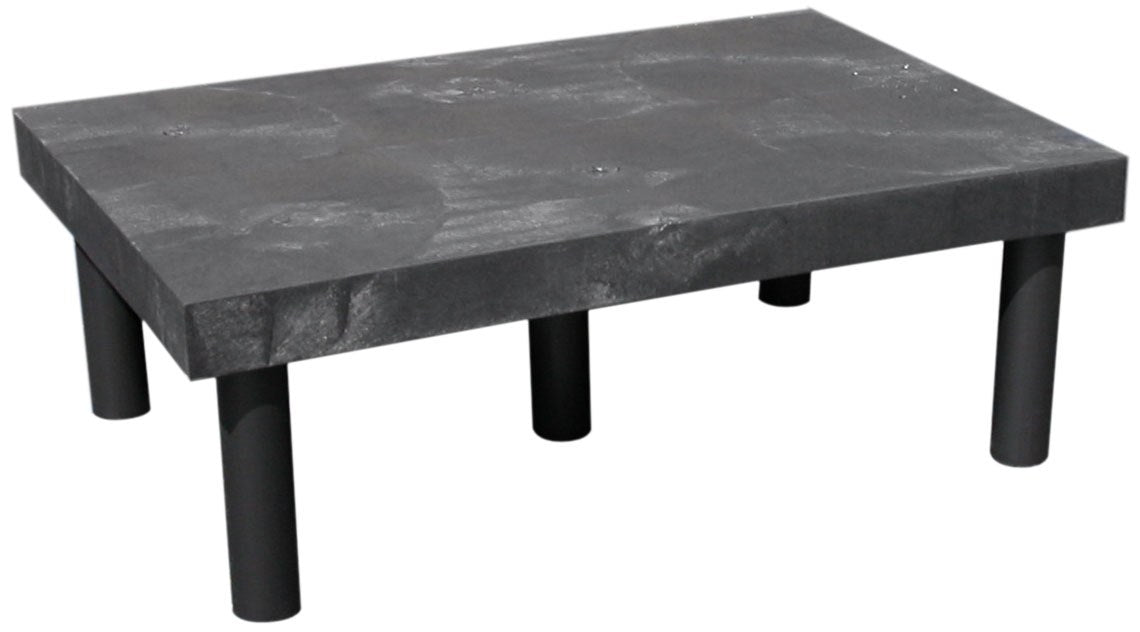 Vestil DRP-S-3624 Polyethylene Solid Top Dunnage Rack 36 in. x 24 in. 700 lb. Capacity Black