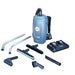 18V Battery Powered Backpack Vacuum 6L for Janitorial Cleaning - front view