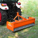 72" Box Blade Scraper with 6 Shanks 3 Point Hitch Tractor Attachment,  BB72