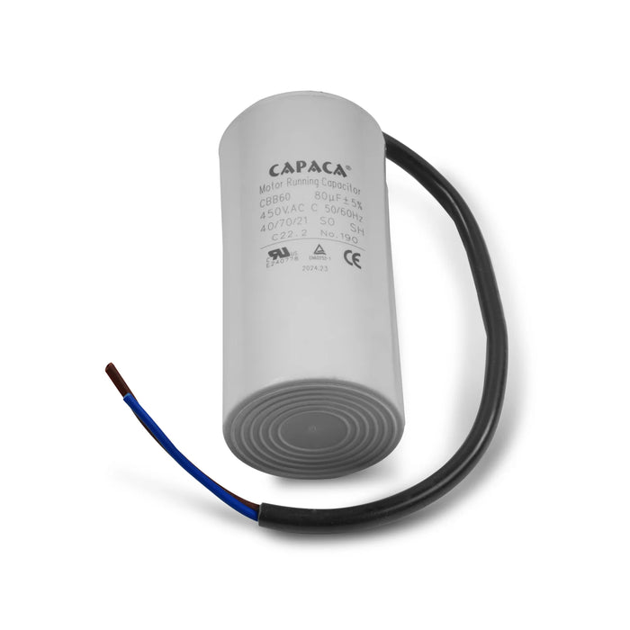Run Capacitor for TC Tire Changer (for SKU: 200001, 200002, 200027, 200005, 200006, 200028)