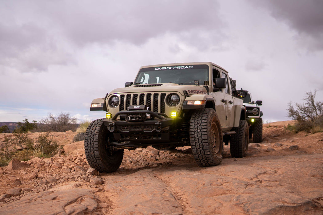 DV8 Offroad 3-Inch Elite Series LED Amber Pod Light – image 9 of 18