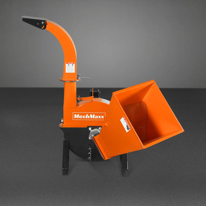 3-Point PTO Stump Grinder & 4" PTO Wood Chipper & Forestry Log Skidding Winch Combo, SG24 & BX42S &FW8800