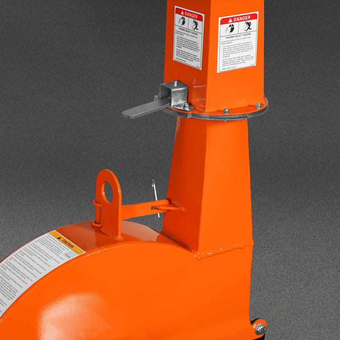 3-Point PTO Stump Grinder & 4" PTO Wood Chipper & Forestry Log Skidding Winch Combo, SG24 & BX42S &FW8800