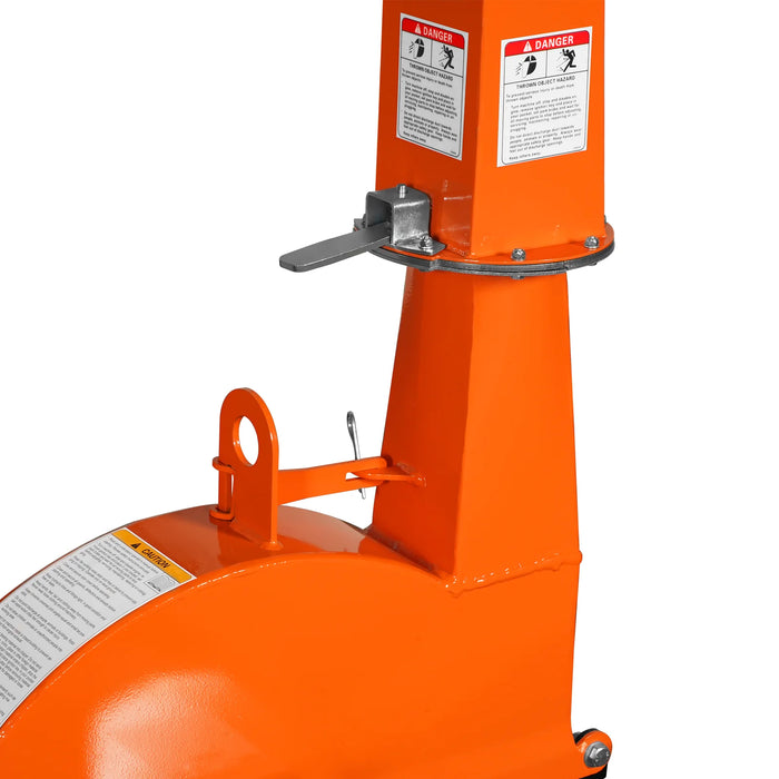 3-Point PTO Stump Grinder & 4" PTO Wood Chipper & Forestry Log Skidding Winch Combo, SG24 & BX42S &FW8800