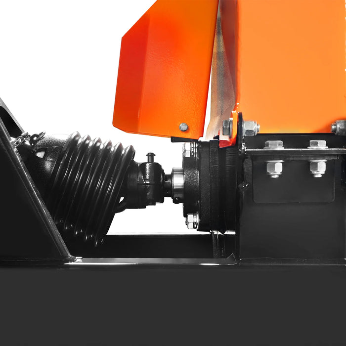 3-Point PTO Stump Grinder & 4" PTO Wood Chipper & Forestry Log Skidding Winch Combo, SG24 & BX42S &FW8800