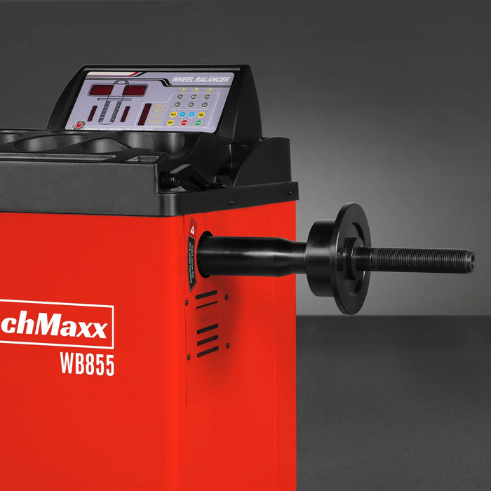 10-24" Rim Wheel Balancer Car Tire Balancing Machine 40 mm Shaft,  WB855