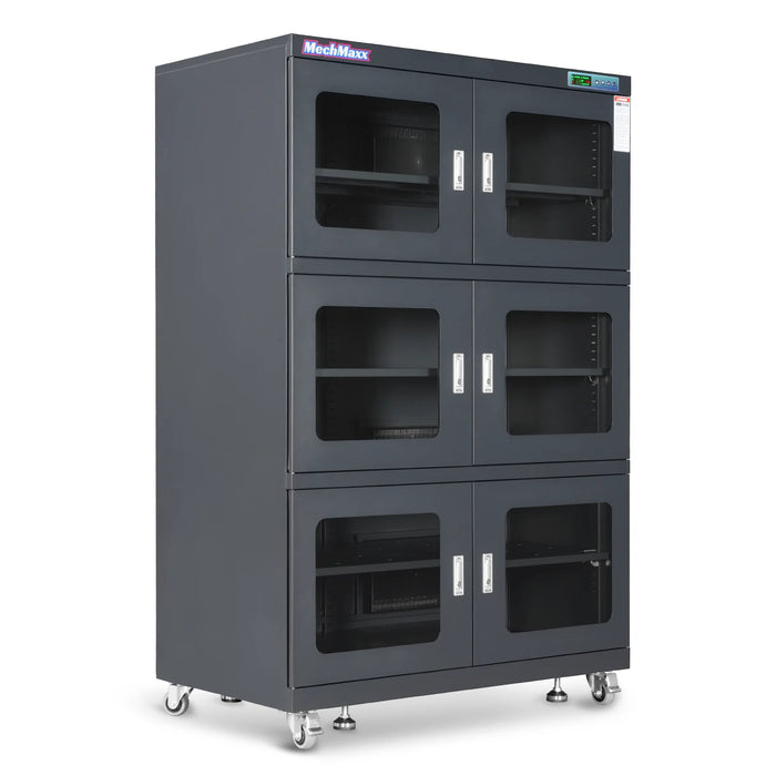 1-10% RH Electronic Dry Cabinet 1430L ESD Desiccator Cabinet Ultra-Low Humidity Storage,  EDC1430C-6