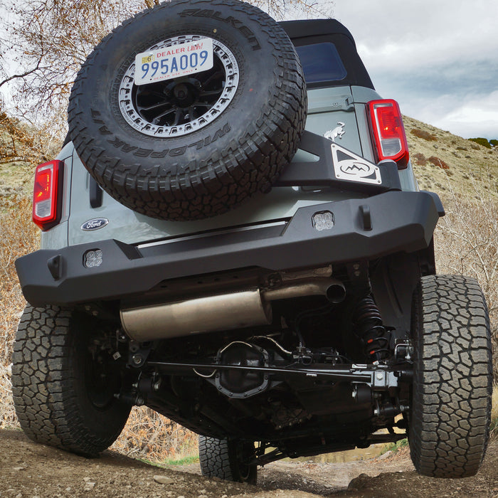 Ford Bronco Rear Swing Tire Carrier System Rear Bumper