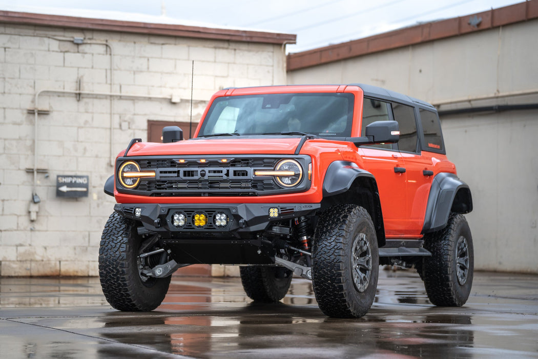 Addictive Desert Designs 2022-2026 Ford Bronco Raptor Bomber Front Bumper (Baja) – image 12 of 17
