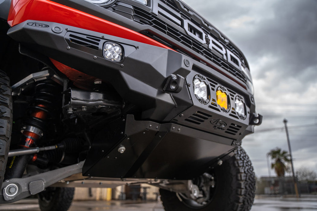 Addictive Desert Designs 2022-2026 Ford Bronco Raptor Bomber Front Bumper (Baja) – image 17 of 17