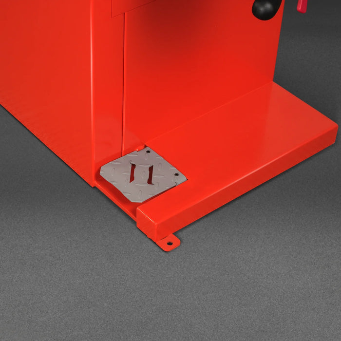 10-24" Rim Wheel Balancer Car Tire Balancing Machine 40 mm Shaft with Foot Pedal Brake,  Laser Guided and LED Illuminator,  WB857