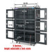 1-60% RH Nitrogen Dry Cabinet 1430L ESD Desiccator Cabinet Low Humidity Storage,  NC1430B-6