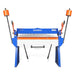 48” Manual Pan and Box Brake - Heavy Duty, Durable Construction, 12 Gauge Mild Steel, 135° Bending Angle, Individual Bending Fingers" PB4812