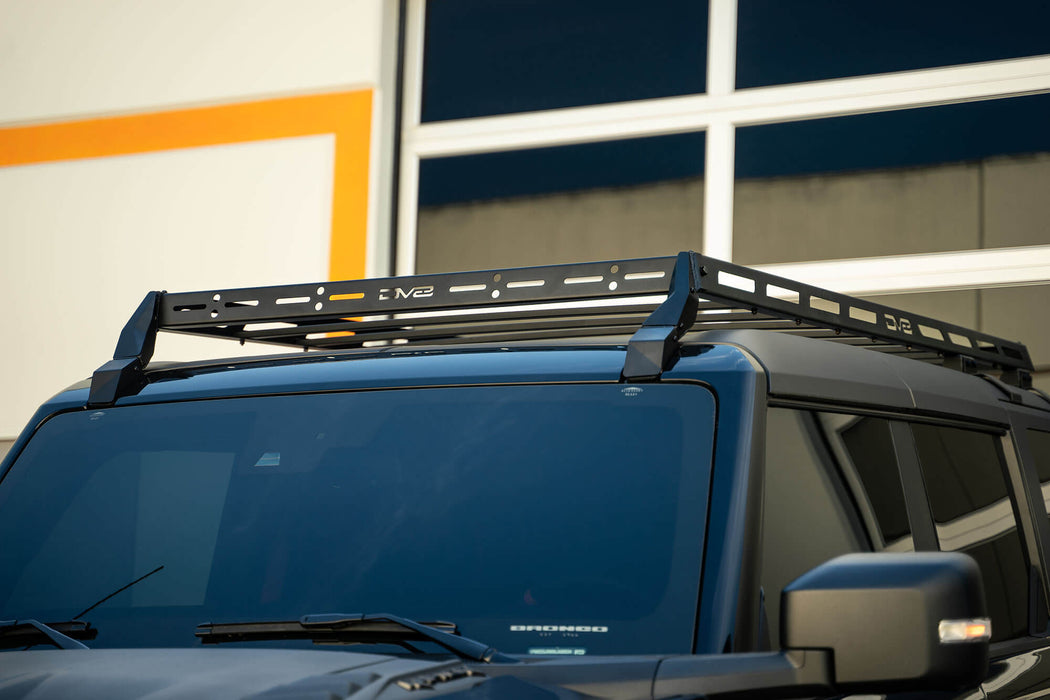 DV8 Offroad 2021-2025 Ford Bronco 4-Door Hard Top Roof Rack – image 2 of 9