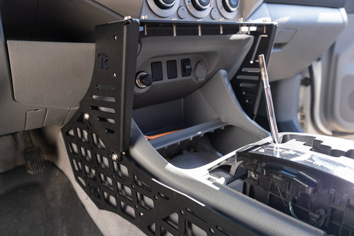 Rago Fabrication 2005-2015 2nd Gen Toyota Tacoma Center Console Molle Storage Panel – image 2 of 11