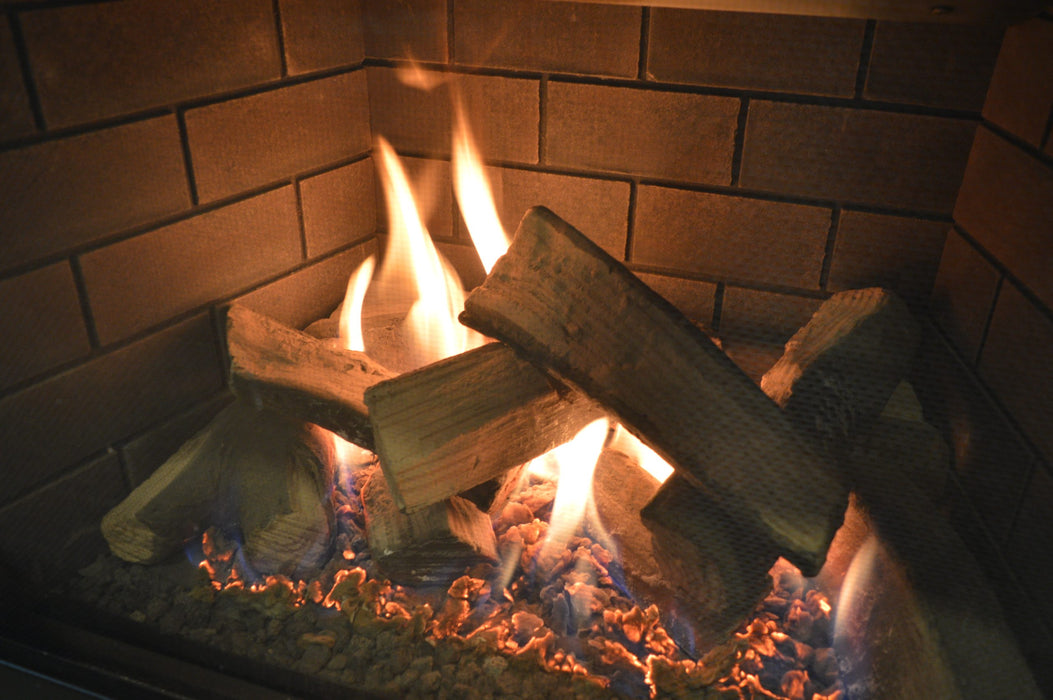 30" Fireplace ABBOT-30BL-DELUXE-LP - specifications diagram