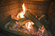 30" Gas Fireplace ABBOT-30BL-DELUXE-NG - back view