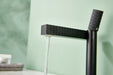 Brushed gold or Brushed Nickel or Matte Black Or Rose Gold single handle brass bathroom faucet with pop up drain - accessory view