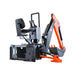 Skid Steer Backhoe 8ft Digging Depth, 16” Bucket Included,70°  Left/Right Swivel Rotation SBH50
