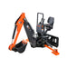 Skid Steer Backhoe 8ft Digging Depth, 16” Bucket Included,70°  Left/Right Swivel Rotation SBH50