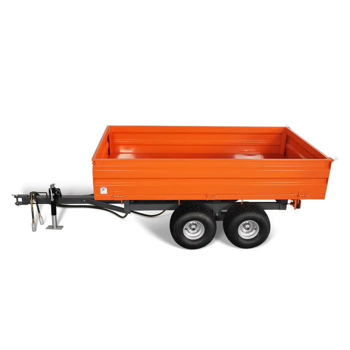 3-Point PTO Stump Grinder & 2-Ton Heavy-Duty Dump Trailer Combo, SG24 — view 29