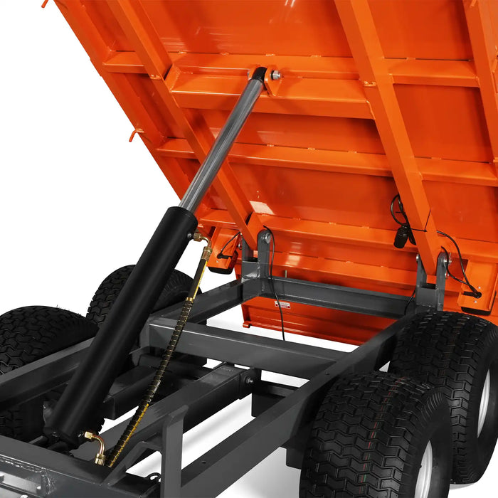 MechMaxx 2-Ton Capacity Heavy-Duty Dump Trailer,  DT4X8