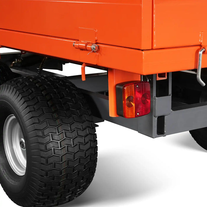 MechMaxx 2-Ton Capacity Heavy-Duty Dump Trailer,  DT4X8