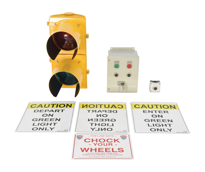 Vestil DTS-10 aluminum dock traffic system - view 3