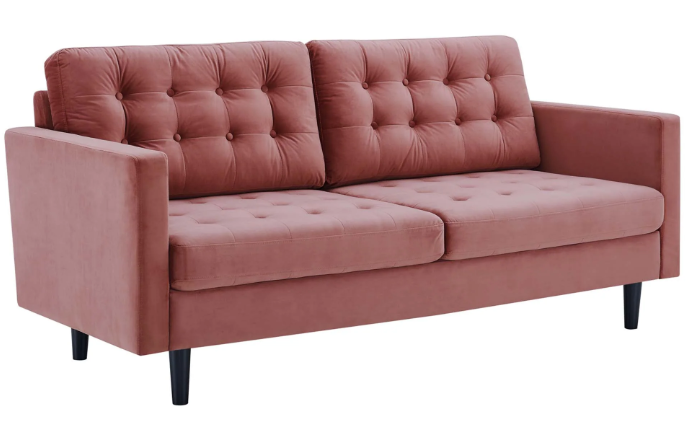 Exalt Tufted Performance Velvet Sofa