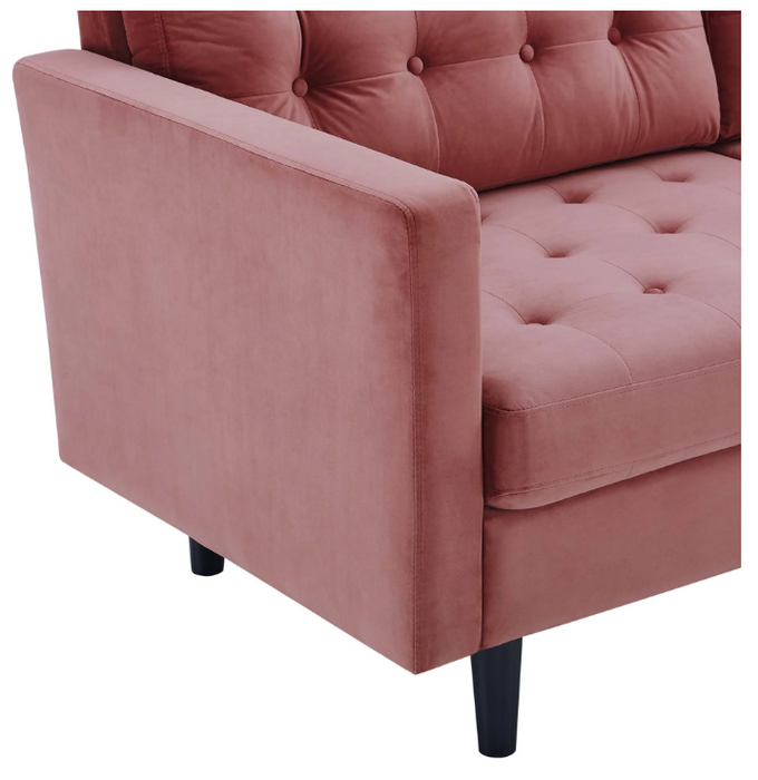 Exalt Tufted Performance Velvet Sofa