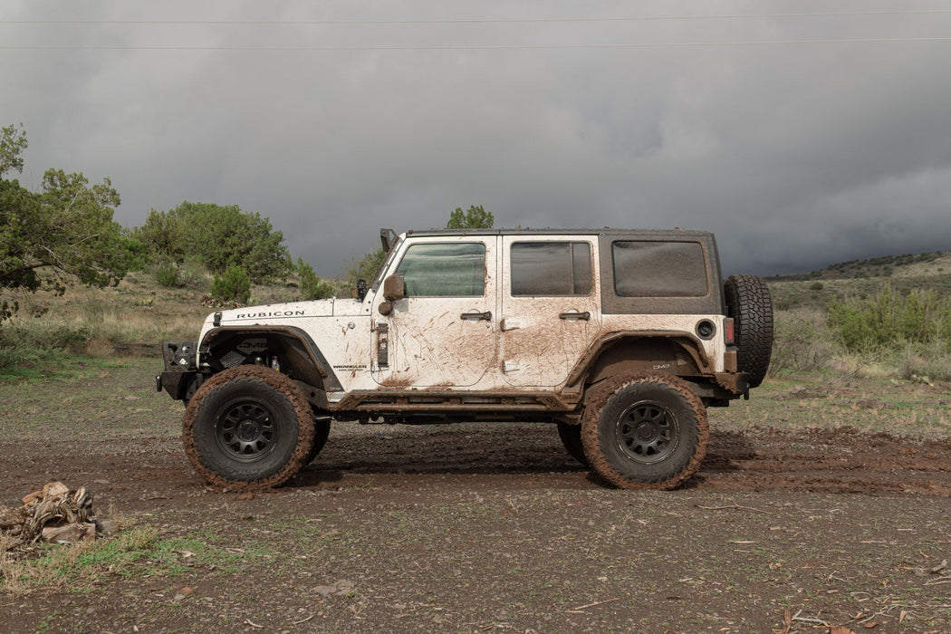DV8 Offroad 2007-2018 Jeep Wrangler JK 4-Door Rock Sliders – image 6 of 19