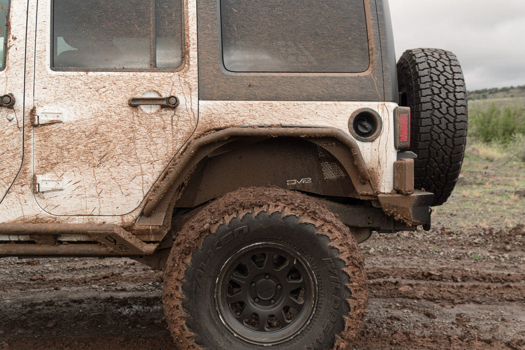 DV8 Offroad 2007-2018 Jeep Wrangler JK Tire Carrier for MTO Bumper – image 9 of 20