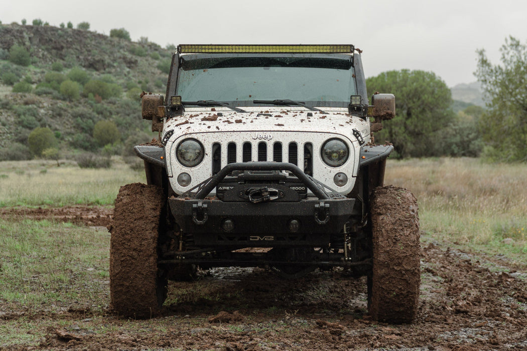 DV8 Offroad 2007-2018 Jeep JK Projector LED Headlights – image 6 of 15