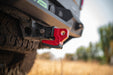 DV8 Offroad Xtract 2" Hitch Skid Plate – installed on vehicle, image 10 of 18
