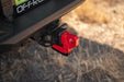 DV8 Offroad Xtract 2" Hitch Skid Plate – installed on vehicle, image 11 of 18